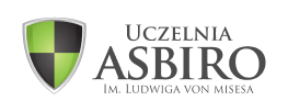 Logo Uczelni ASBIRO